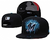 Miami Marlins Team Logo Adjustable Hat GS (2),baseball caps,new era cap wholesale,wholesale hats